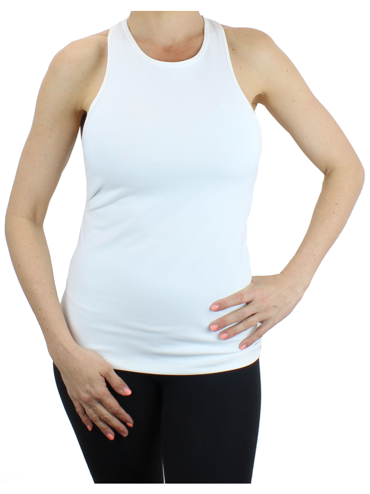 High Neck Fitted Gym/Yoga Tank