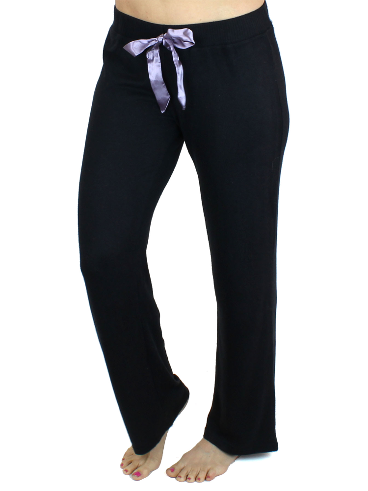 Ultra Soft Sweatpants with Satin Bow