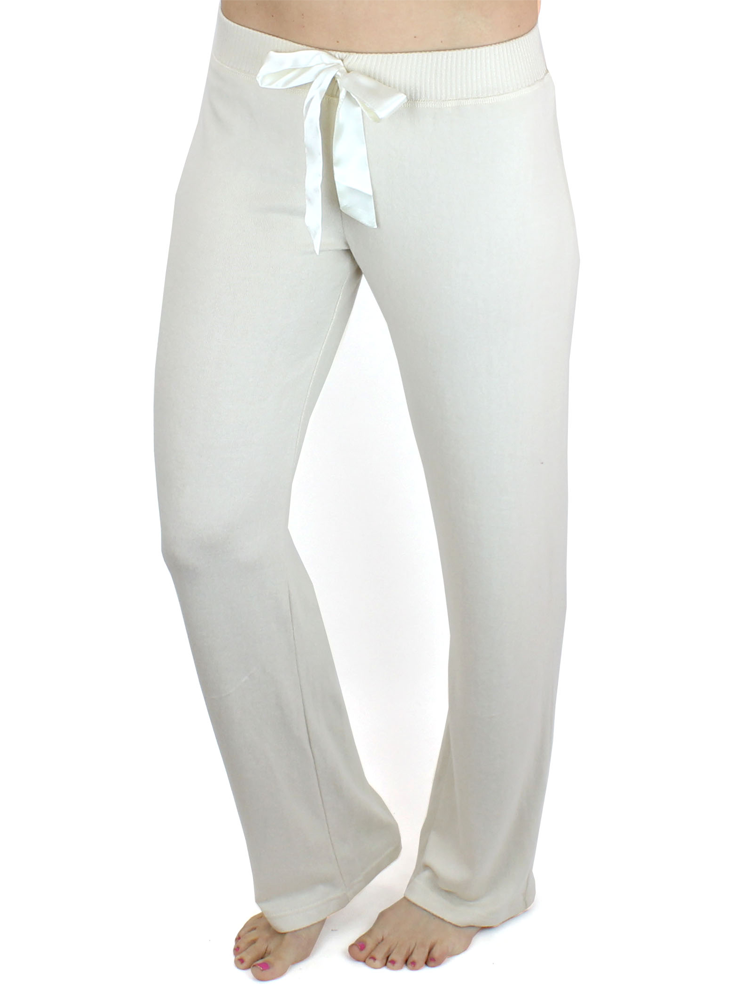 Ultra Soft Sweatpants with Satin Bow
