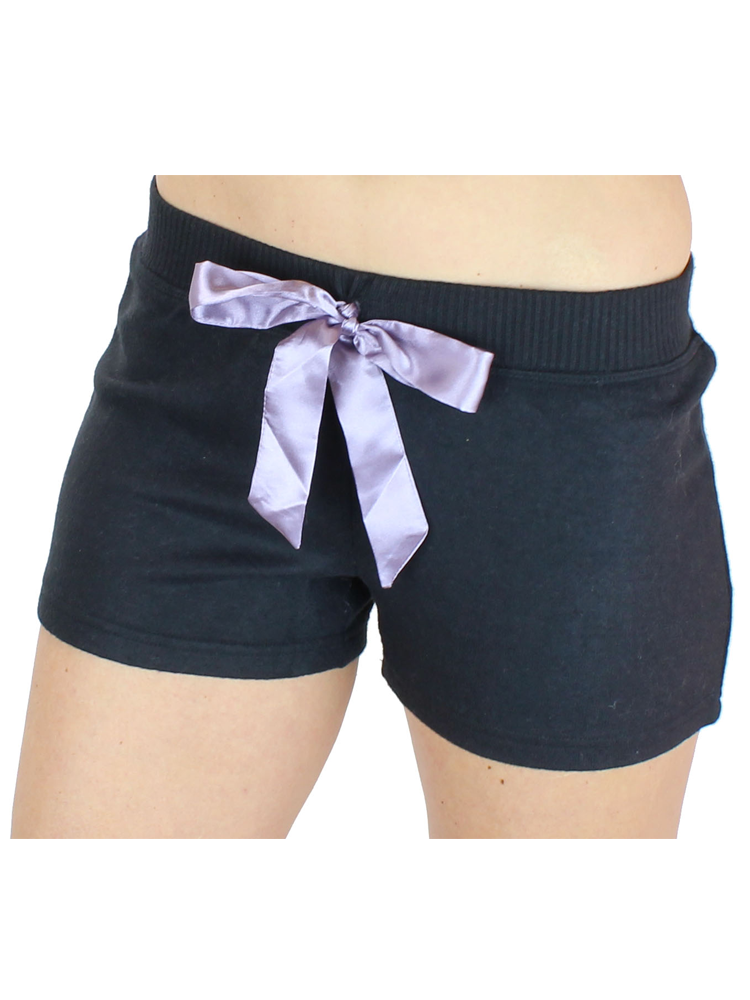 Ultra Soft Women's Lounge Shorts with Satin Tie