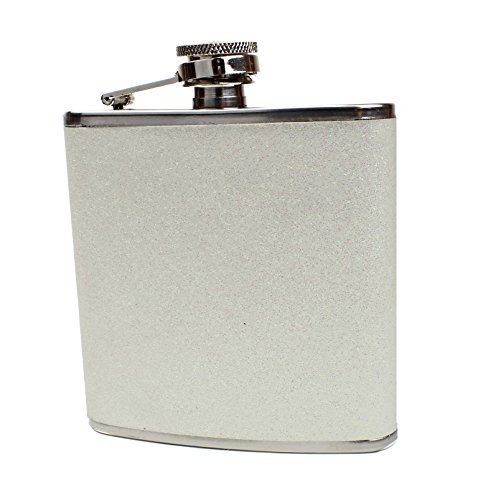 Stainless Steel 6oz Glitter Flask