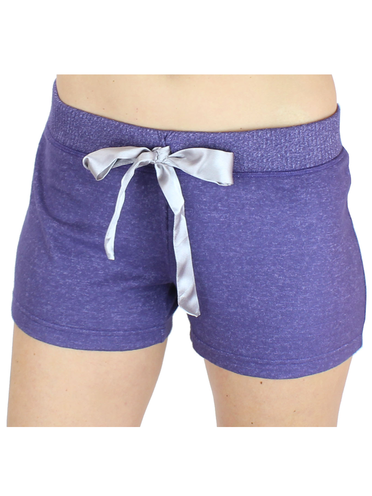 Ultra Soft Women's Lounge Shorts with Satin Tie