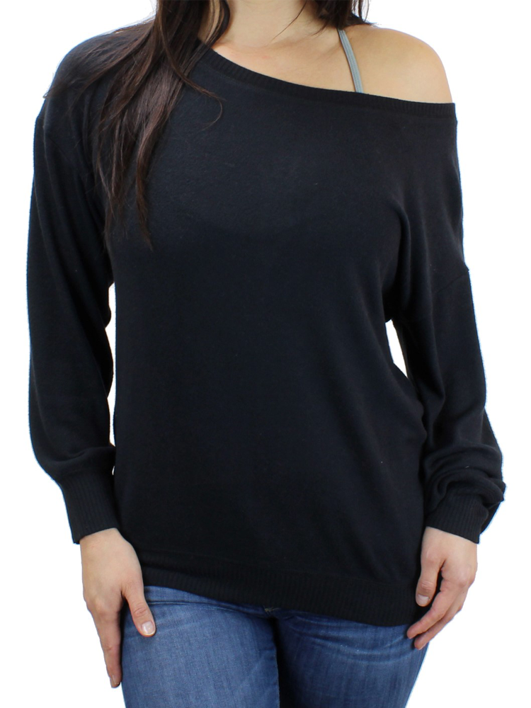 Ultra Soft Off-shoulder Sweatshirt/Sweater