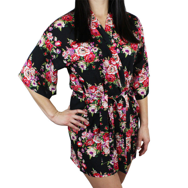 Cotton Floral Robe